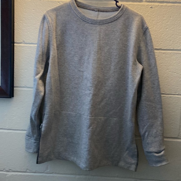 Sweatshirt with side zippers cute - Picture 1 of 4